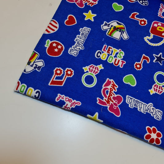 100% Cotton Brushed Flannel Winceyette Fabric – 44" Wide Printed Material for Quilting & Sewing Projects - Textile Station