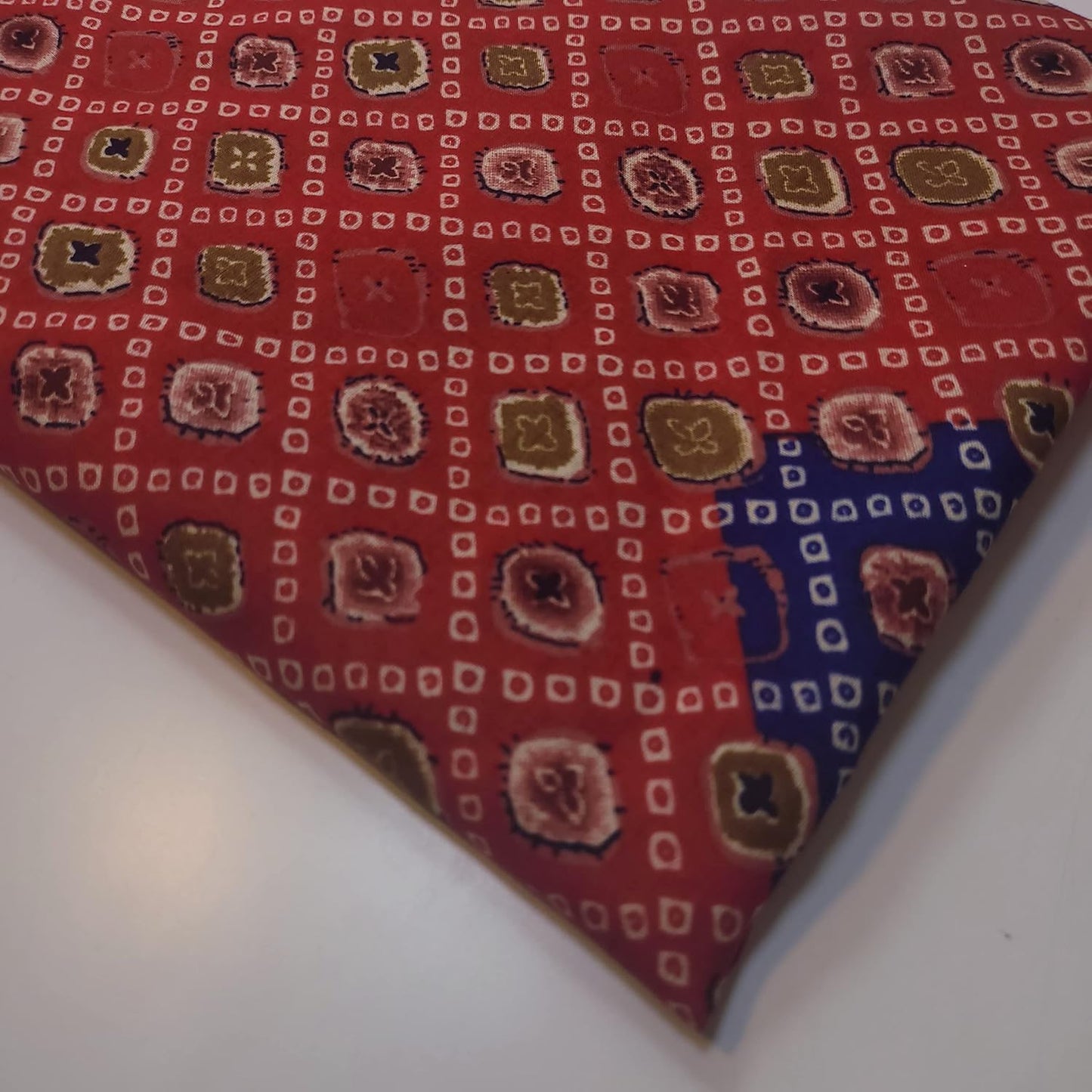 100% Cotton Indian Rajasthani Suzani Rangoli Boho Banjara Lawn Fabric | 44" (112cm) Wide Craft, Quilting & Patchwork Material – Sold by the Meter