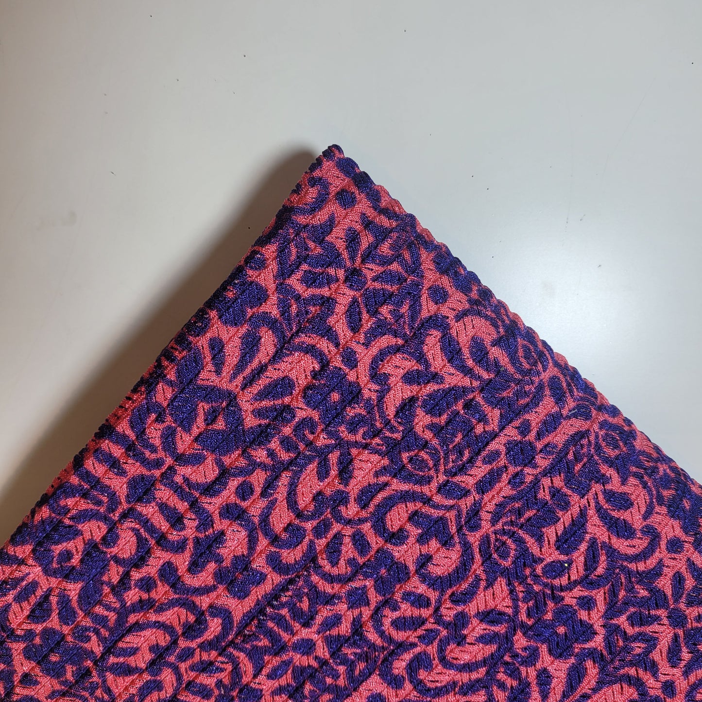 Floral Bridal Lace Fabric – 58" Wide Polyester Mesh & Elastane Blend Dress Material by the Meter