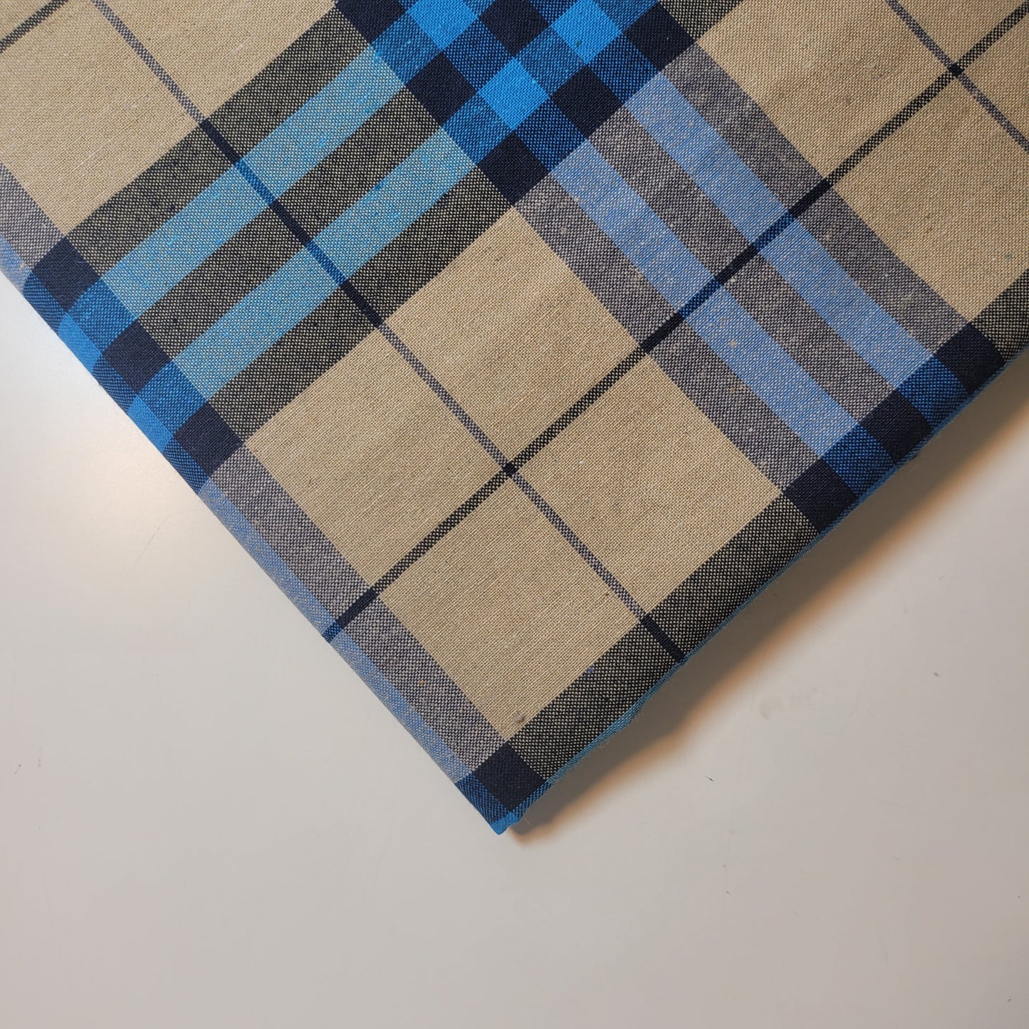 100% Cotton Tartan & Check Plaid Fabric – 58" Wide Stripe Dress, Quilting & Craft Material by the Metre