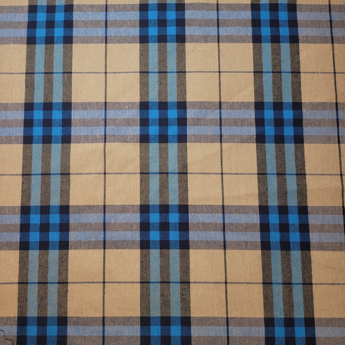 100% Cotton Tartan & Check Plaid Fabric – 58" Wide Stripe Dress, Quilting & Craft Material by the Metre