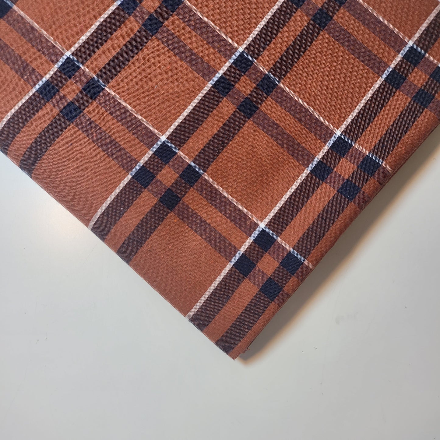 100% Cotton Tartan & Check Plaid Fabric – 58" Wide Stripe Dress, Quilting & Craft Material by the Metre