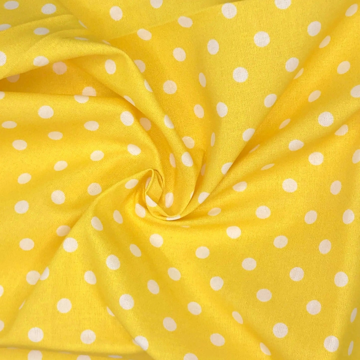 Polka Dot & Sweet Pea Dot Digital Printed 100% Cotton Fabric on Coloured Bases | 150gsm 55" (140cm) Wide | OEKO-TEX® Standard 100 Certified – Sold by the Metre