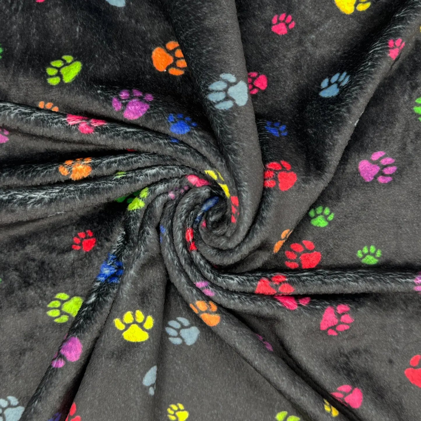 Printed Luxury Cuddle Fleece Fabric | Super Soft Plush Polyester 59" (150cm) Wide β Sold by the Meter