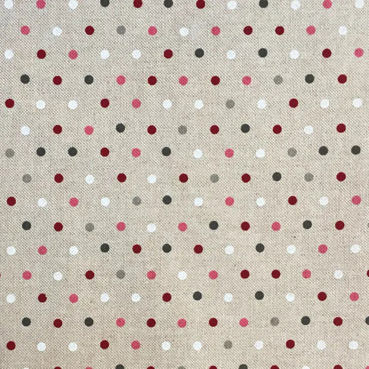 Cotton Rich Linen Look Printed Panama Fabric | Decorative Craft & Home Fabric 55" (140cm) Wide – Sold by the Meter