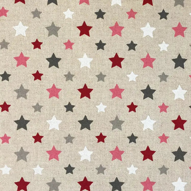 Cotton Rich Linen Look Printed Panama Fabric | Decorative Craft & Home Fabric 55" (140cm) Wide β Sold by the Meter