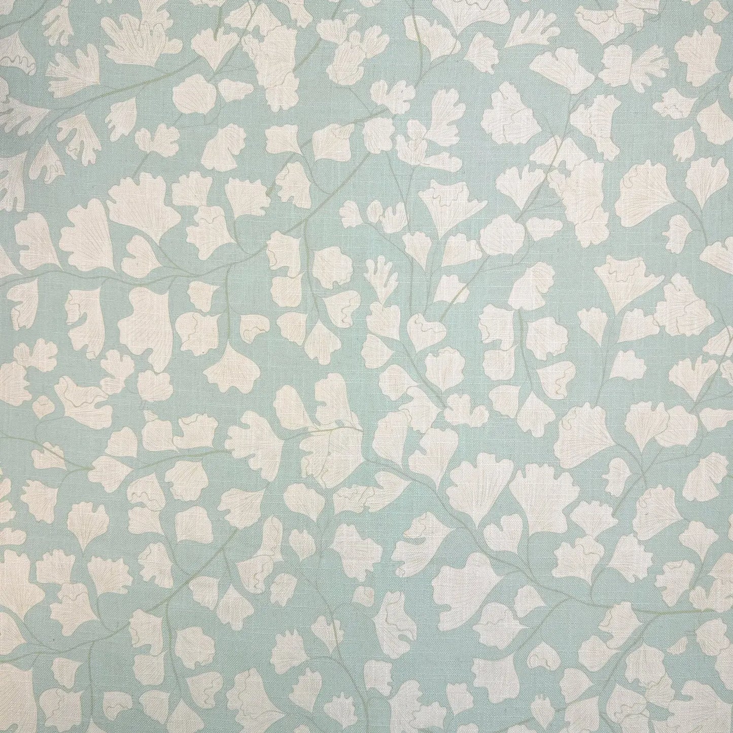 Printed Linen Look Upholstery Fabric | Heavyweight Linen Blend 55" (140cm) Wide Curtains, Blinds & Furnishing Fabric β Sold by the Meter
