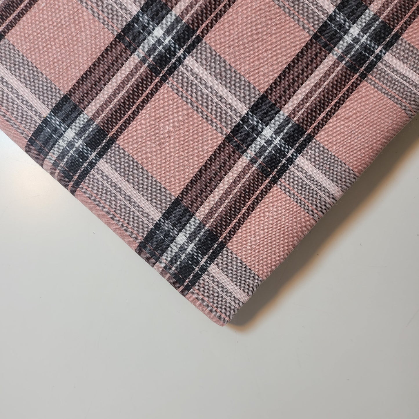100% Cotton Tartan & Check Plaid Fabric – 58" Wide Stripe Dress, Quilting & Craft Material by the Metre
