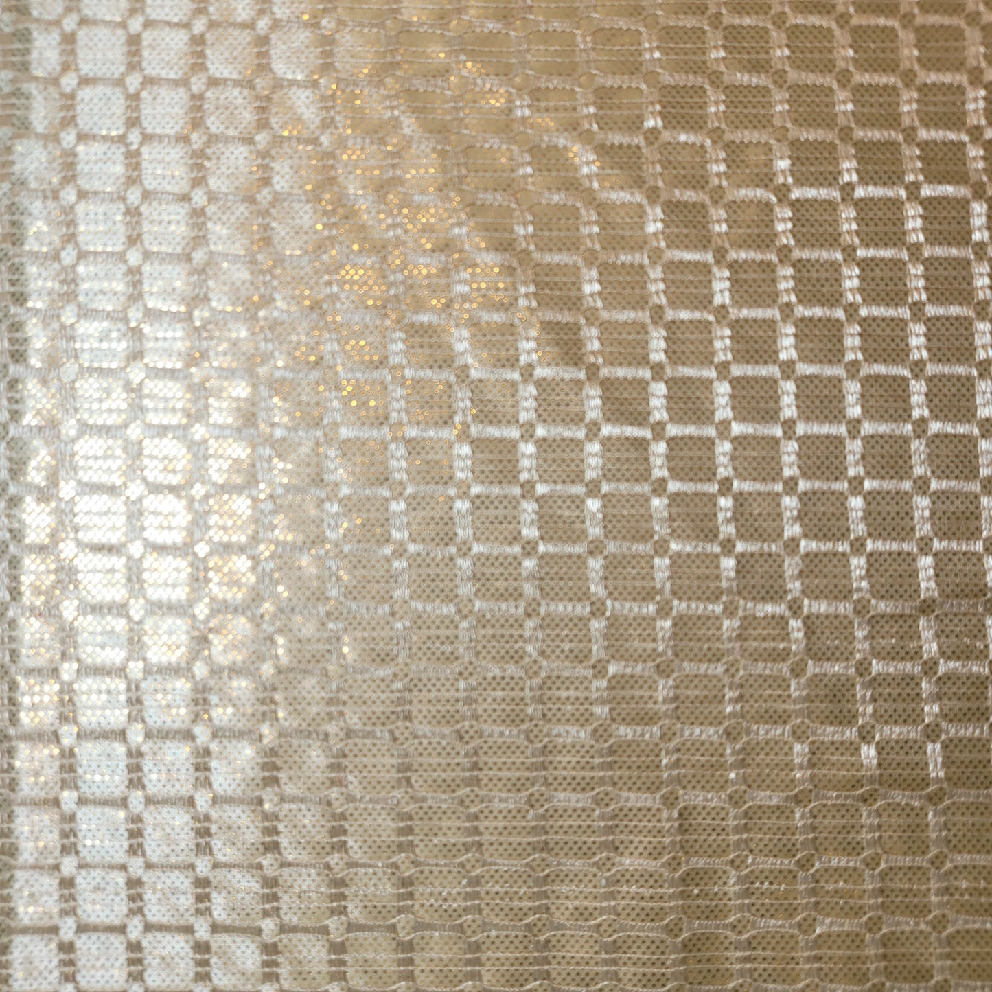 Floral Bridal Lace Fabric – 58" Wide Polyester Mesh & Elastane Blend Dress Material by the Meter