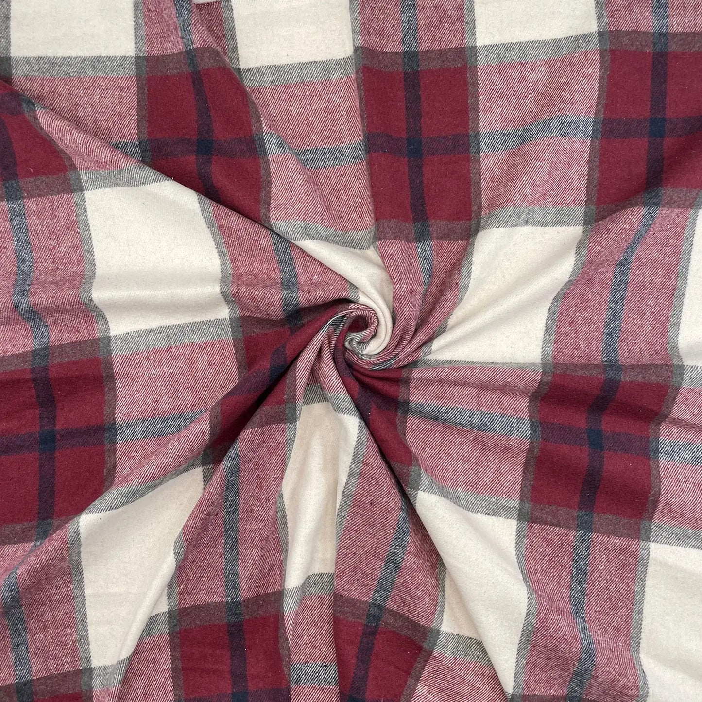 Soft Handle Wool Effect Brushed Tartan Fabric | Heavy 290gsm 60" (150cm) Wide Polyester Tartan β Sold by the Meter