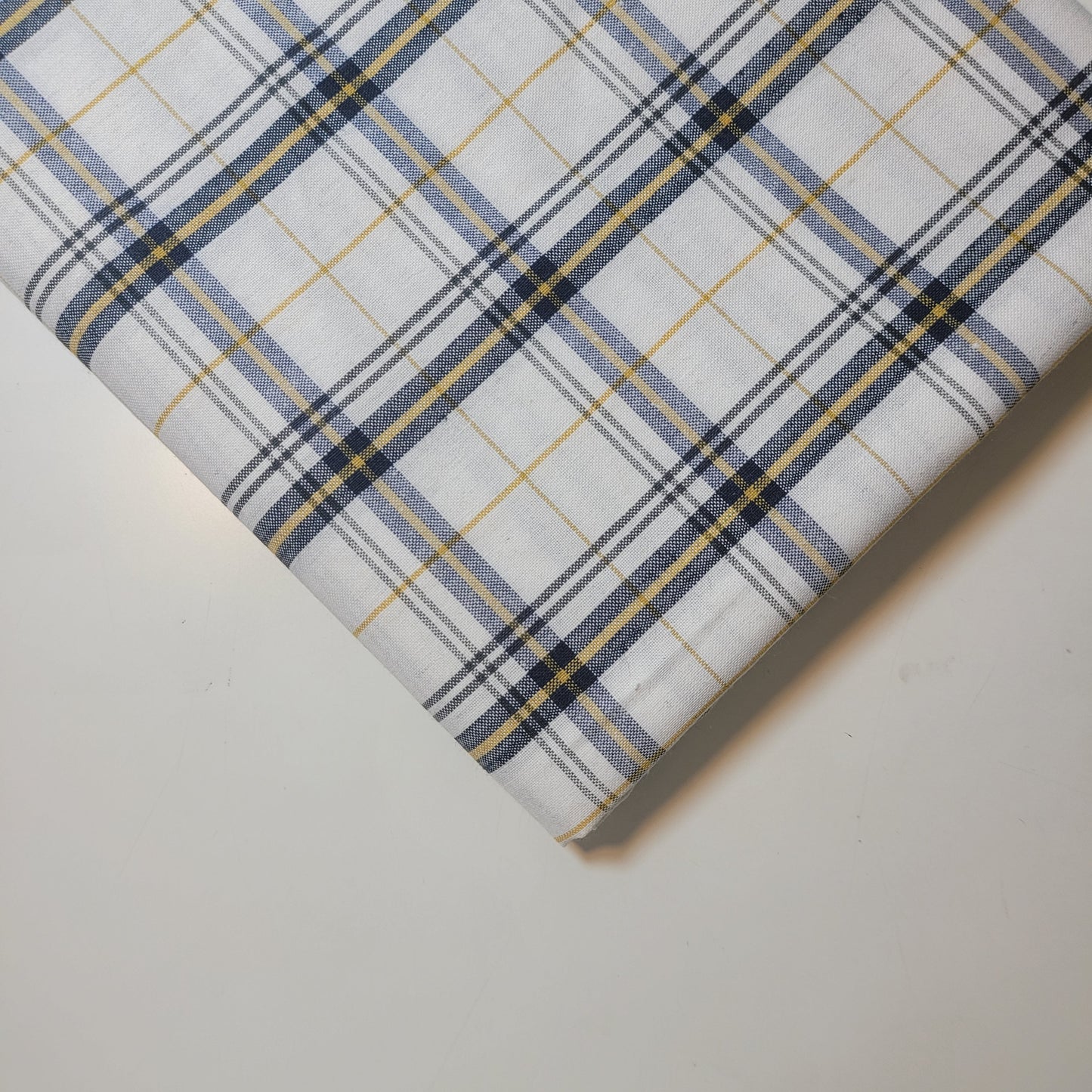 100% Cotton Tartan & Check Plaid Fabric – 58" Wide Stripe Dress, Quilting & Craft Material by the Metre