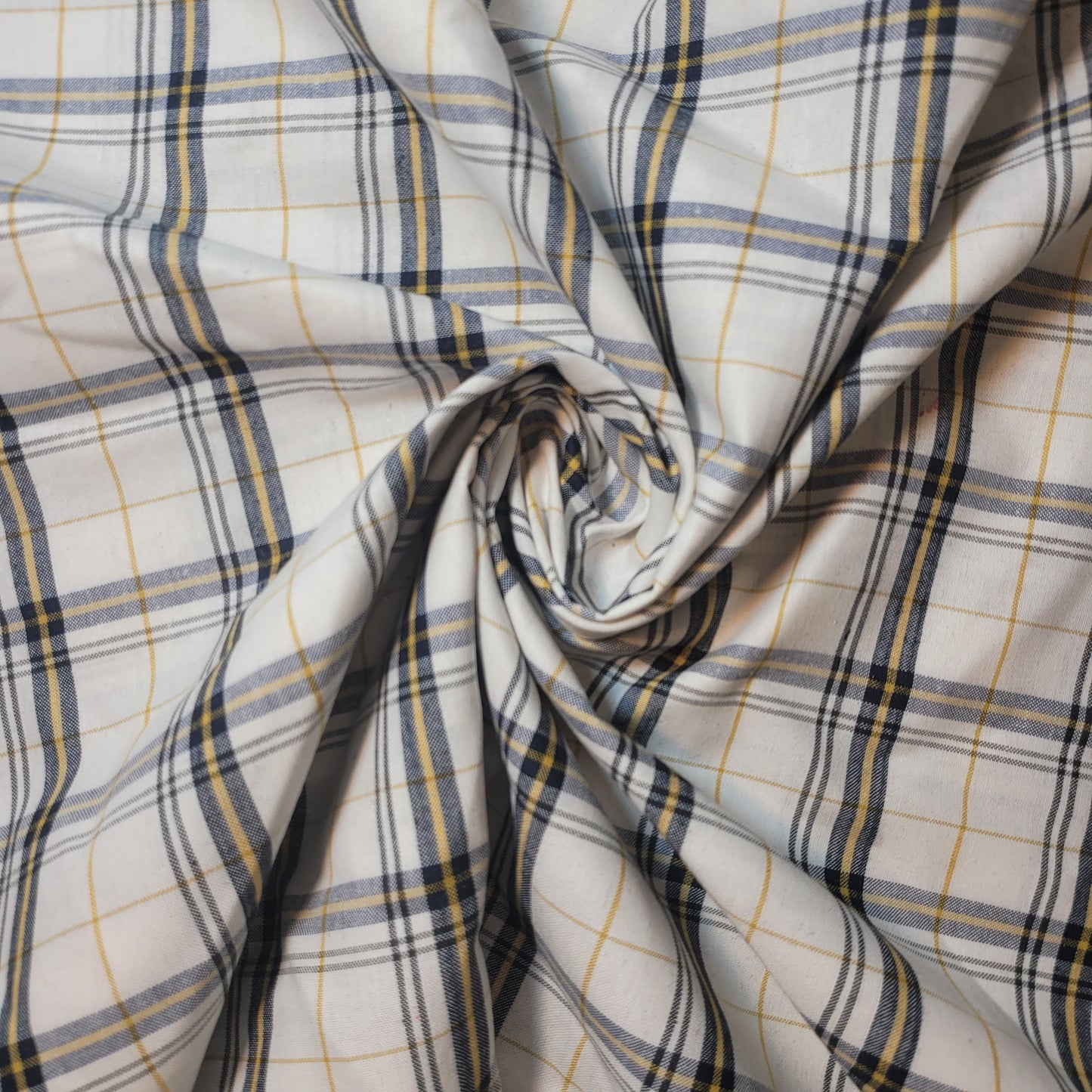 100% Cotton Tartan & Check Plaid Fabric – 58" Wide Stripe Dress, Quilting & Craft Material by the Metre