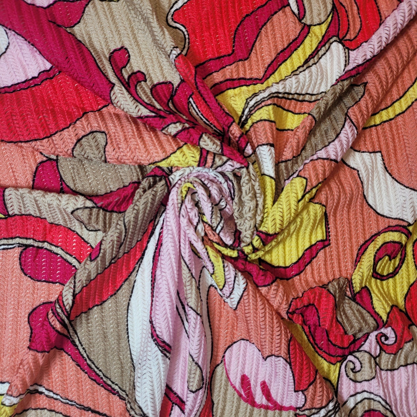 Floral Bridal Lace Fabric – 58" Wide Polyester Mesh & Elastane Blend Dress Material by the Meter