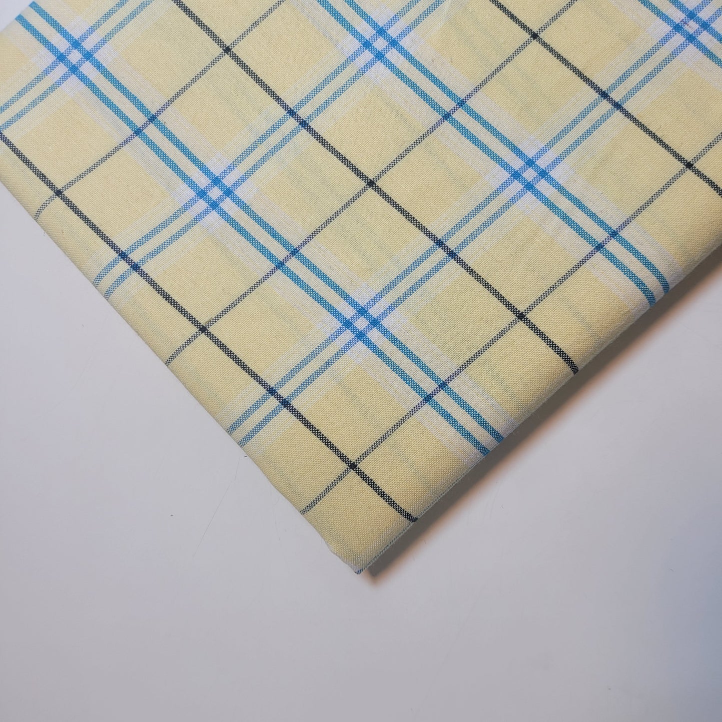 100% Cotton Tartan & Check Plaid Fabric – 58" Wide Stripe Dress, Quilting & Craft Material by the Metre