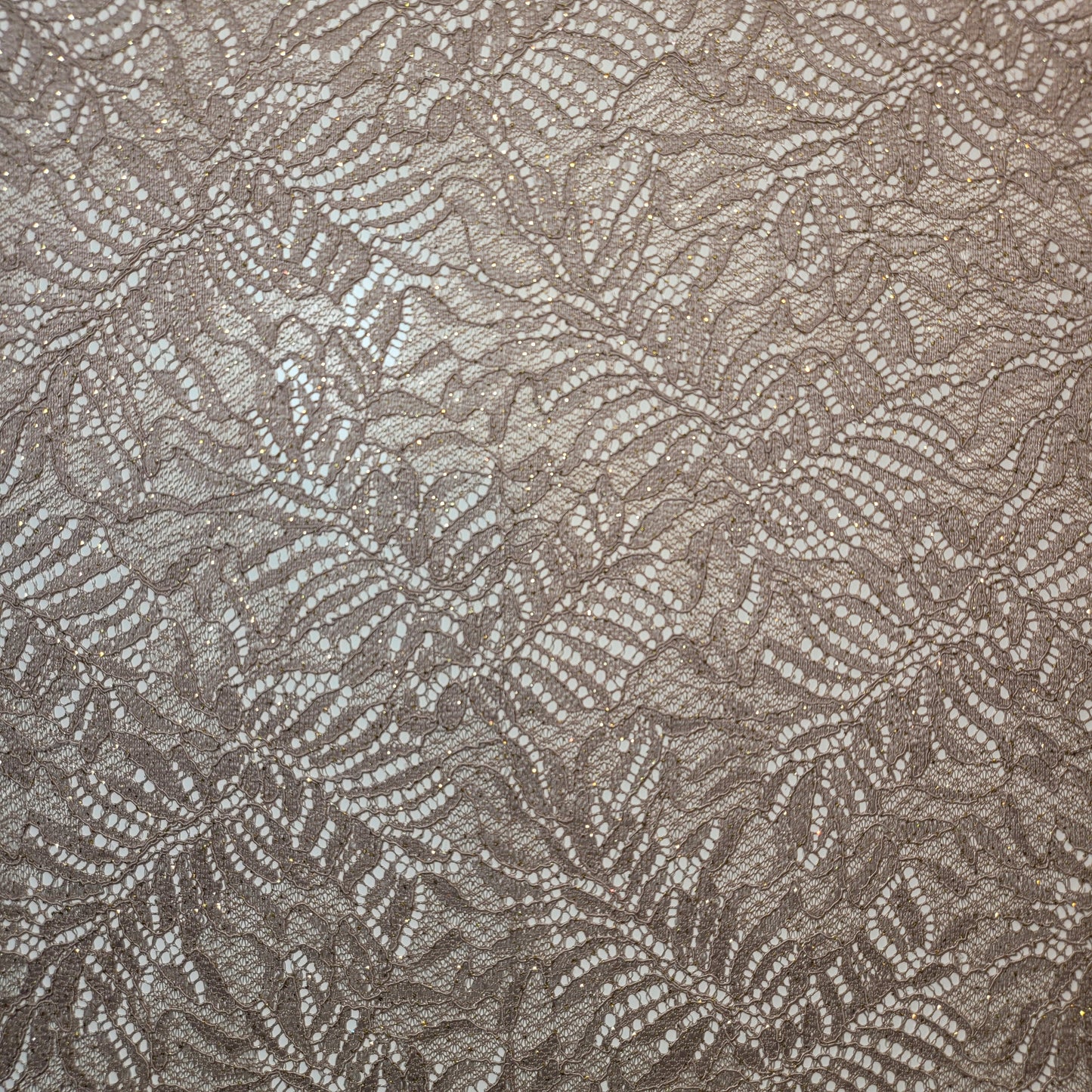 Floral Bridal Lace Fabric – 58" Wide Polyester Mesh & Elastane Blend Dress Material by the Meter