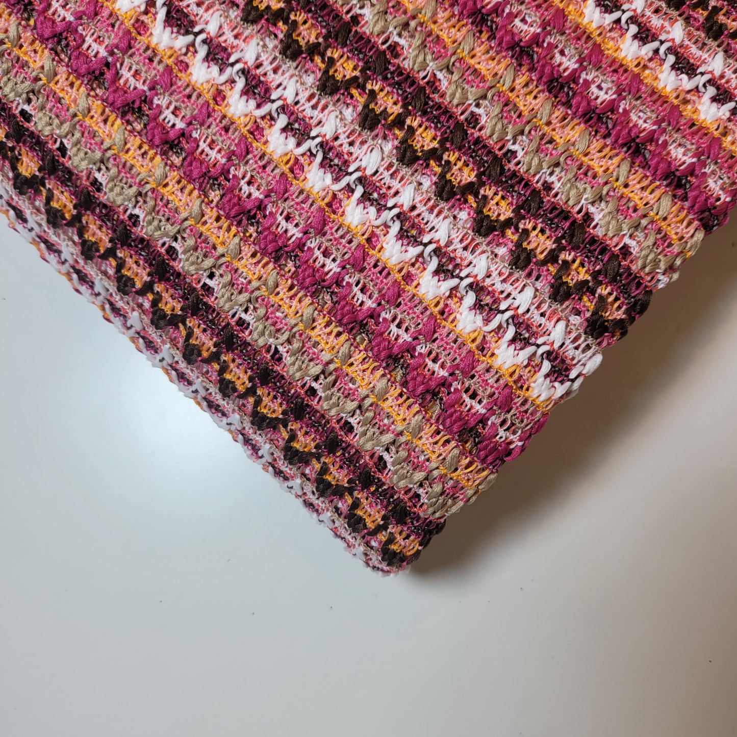 Floral Bridal Lace Fabric – 58" Wide Polyester Mesh & Elastane Blend Dress Material by the Meter