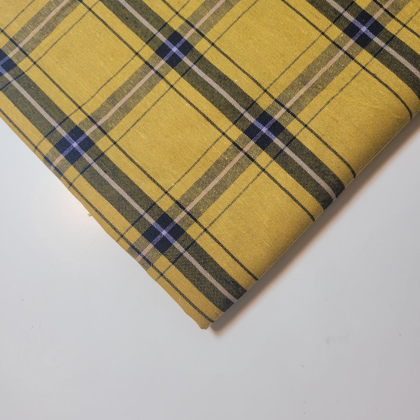 100% Cotton Tartan & Check Plaid Fabric – 58" Wide Stripe Dress, Quilting & Craft Material by the Metre