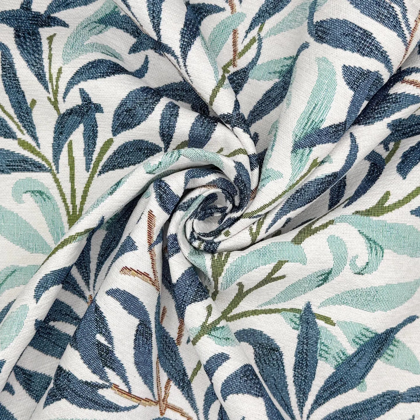 William Morris Cotton Rich Chenille Fabric | Luxury Upholstery 140cm Wide – 15M Roll