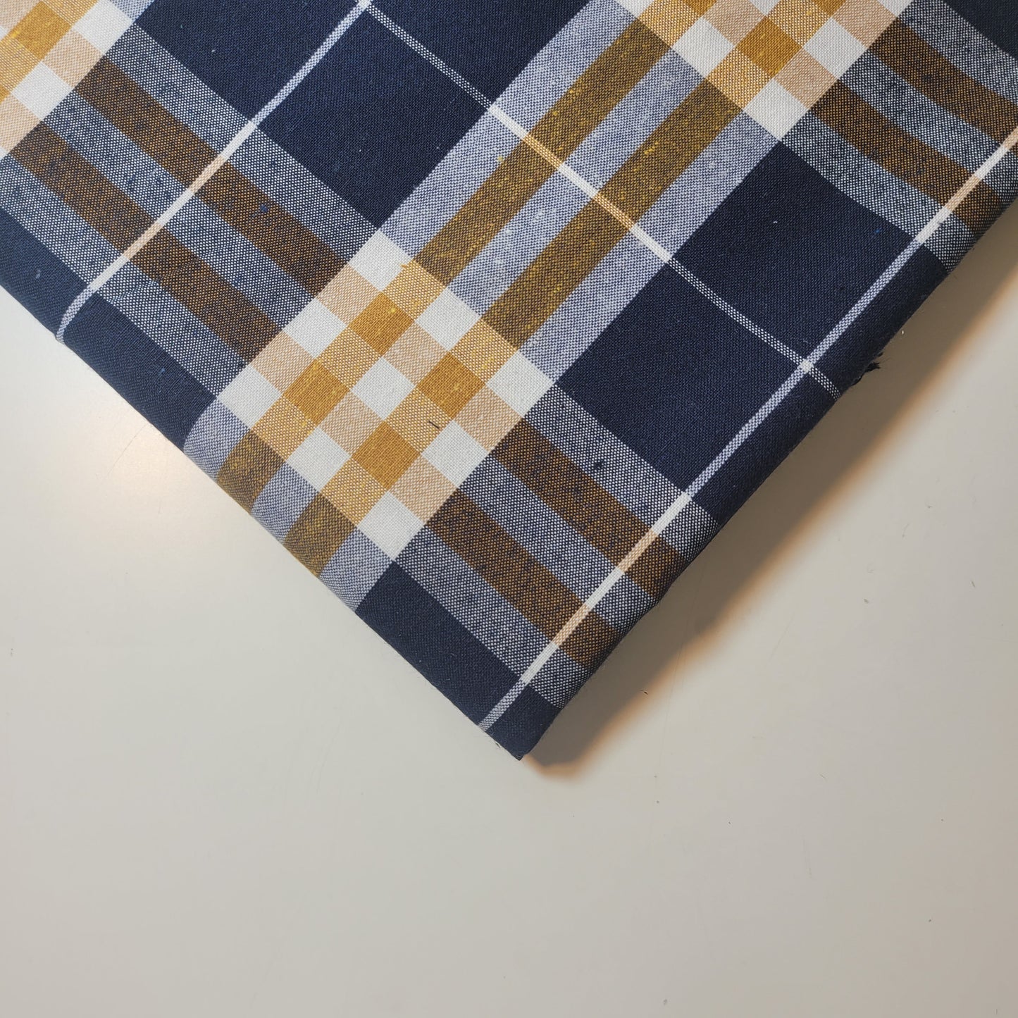 100% Cotton Tartan & Check Plaid Fabric – 58" Wide Stripe Dress, Quilting & Craft Material by the Metre