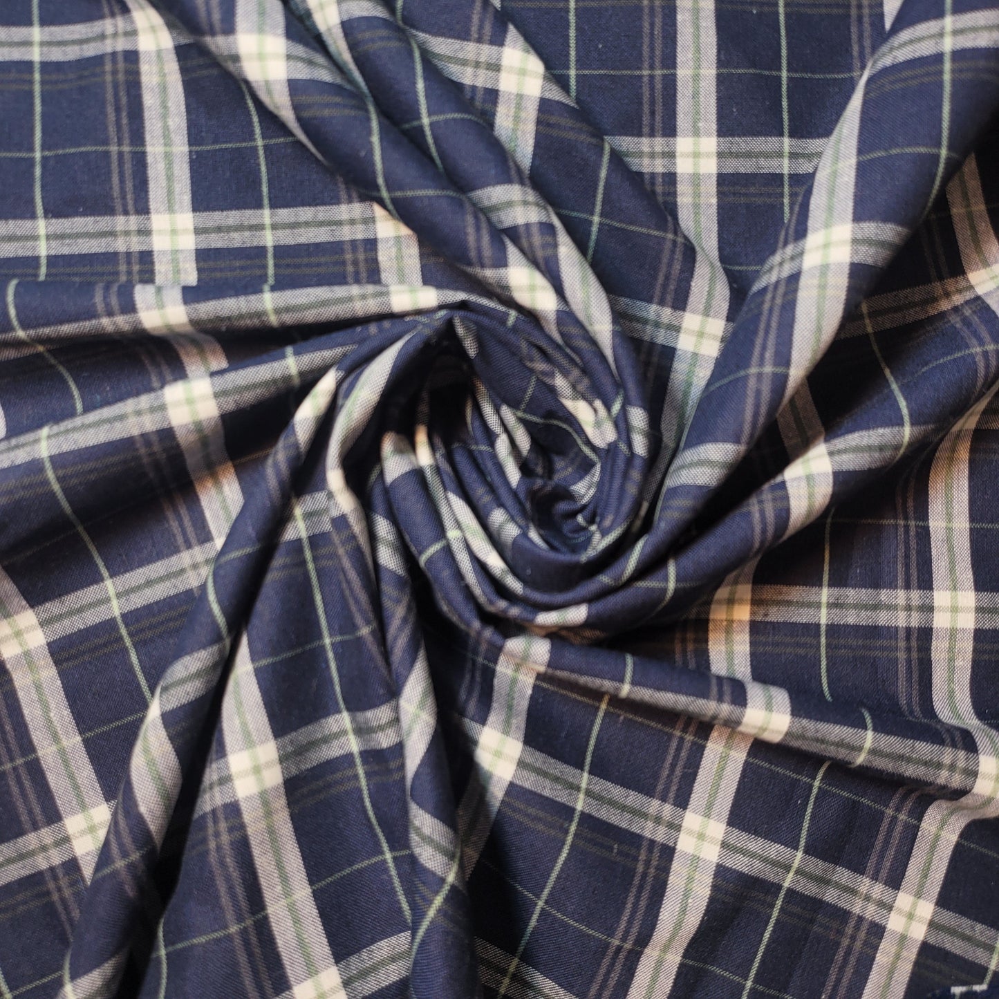 100% Cotton Tartan & Check Plaid Fabric – 58" Wide Stripe Dress, Quilting & Craft Material by the Metre