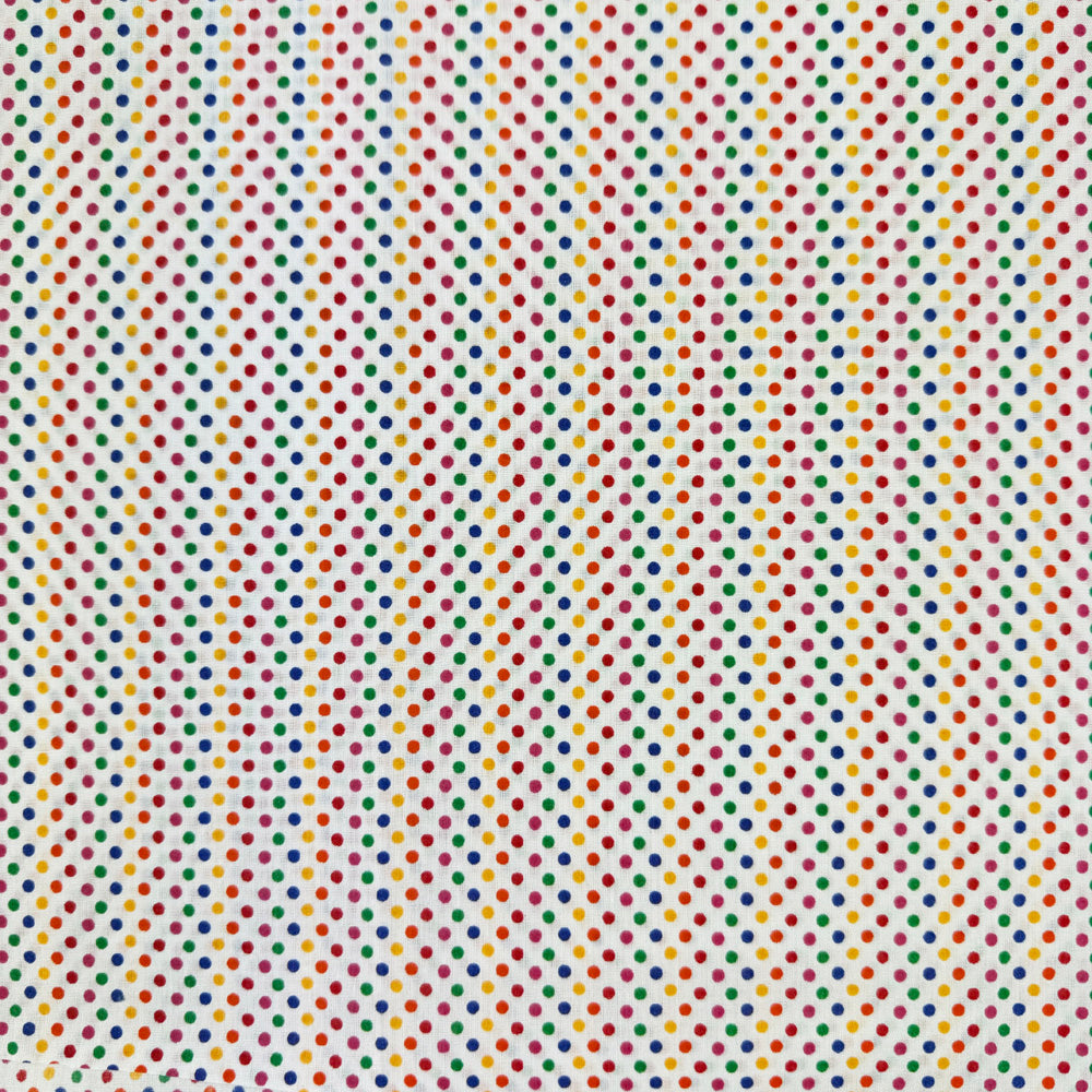 Polka Dot & Pin Spot Polycotton Fabric | 44" (112cm) Wide Spotty Dressmaking & Craft Material β Sold by the Metre