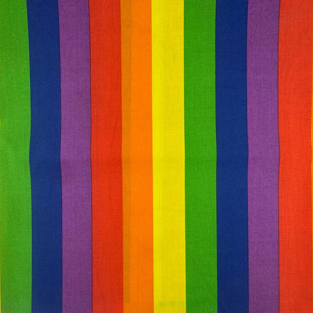 Striped Polycotton Fabric β Candy & Wide Stripe 112cm (44") Wide by the Metre