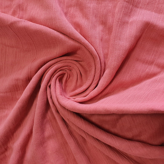 Double Gauze 100% Cotton Fabric – 58" Wide Soft Muslin Material for Dresses, Baby Clothes & Crafts