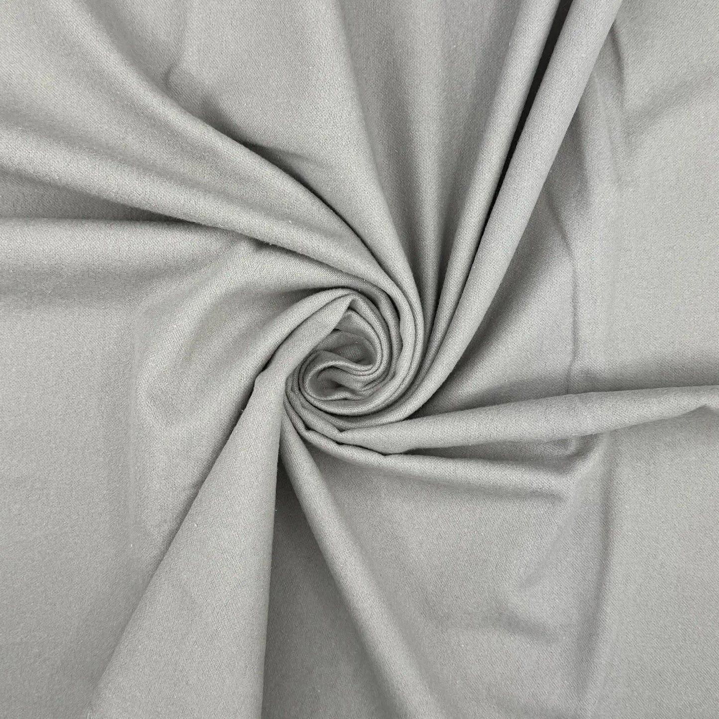 Plain Winceyette Fabric | Soft Brushed 100% Cotton Flannelette 43" (110cm) Wide β Sold by the Meter