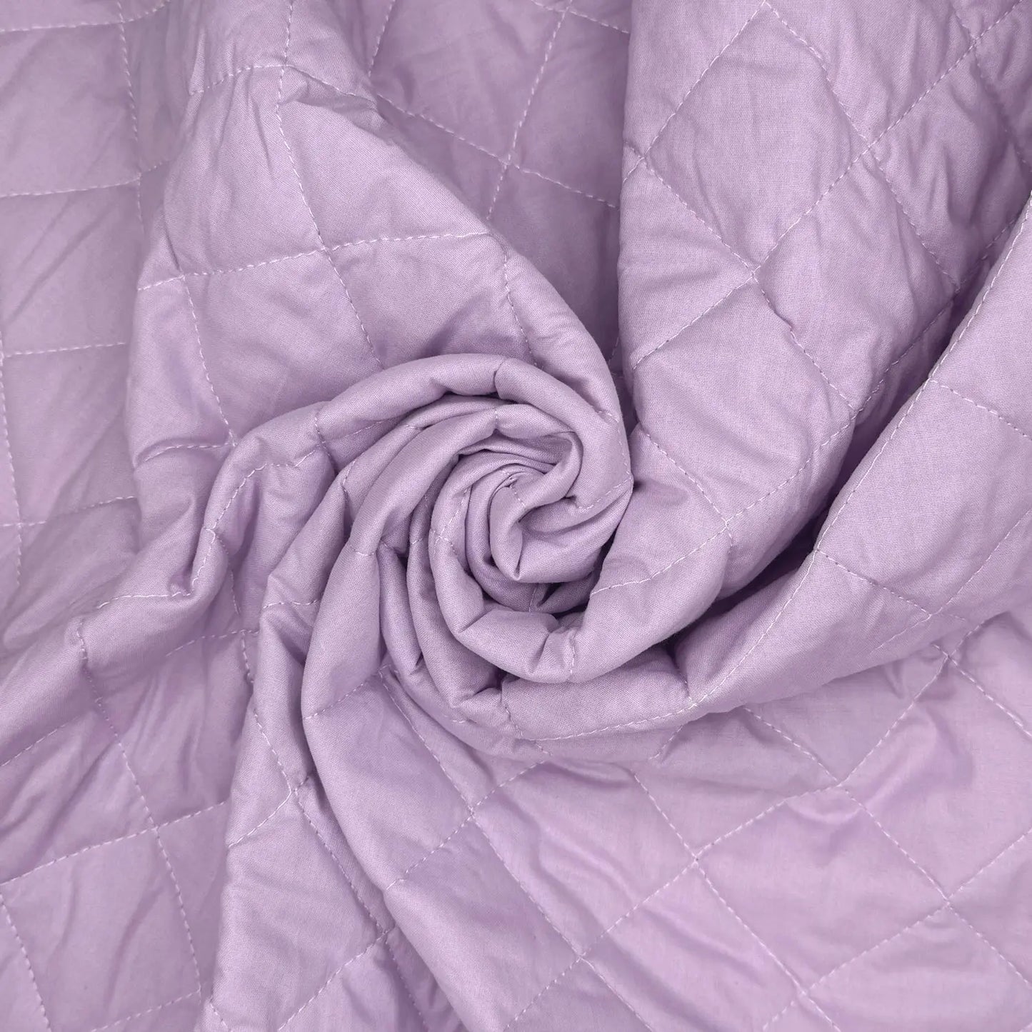 Quilted Polycotton Fabric | Diamond Quilted 45" (115cm) Wide with 2oz Wadding β Sold by the Meter