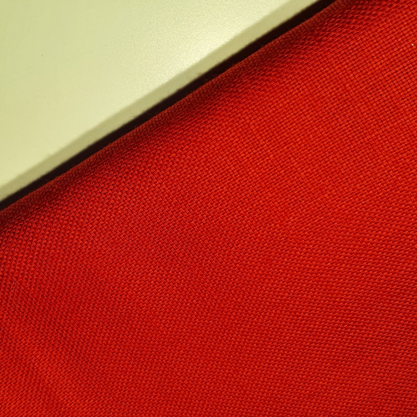 Red Plain 100% Cotton Linen Fabric Craft Dress Quilting Material 58" By The Roll (25 Meter Roll)