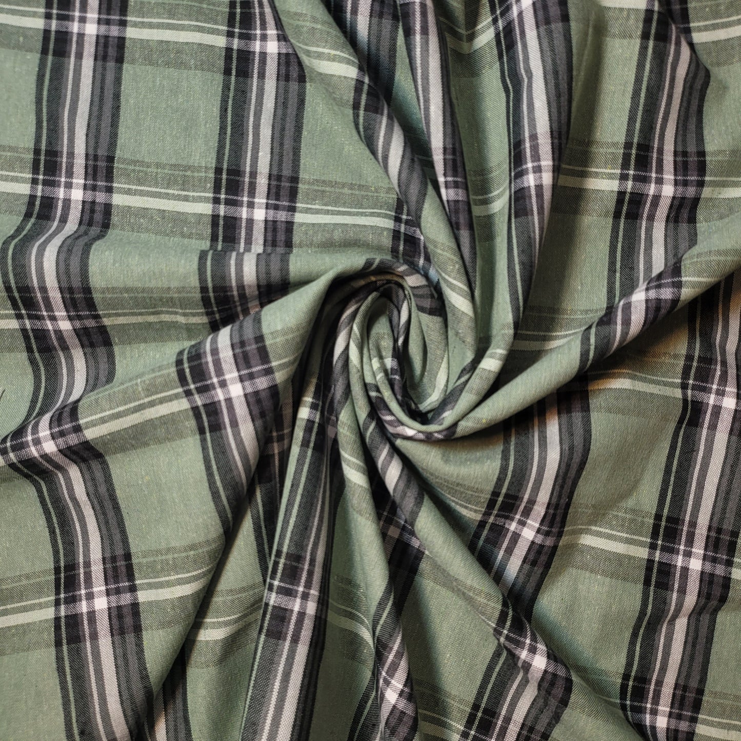 100% Cotton Tartan & Check Plaid Fabric – 58" Wide Stripe Dress, Quilting & Craft Material by the Metre