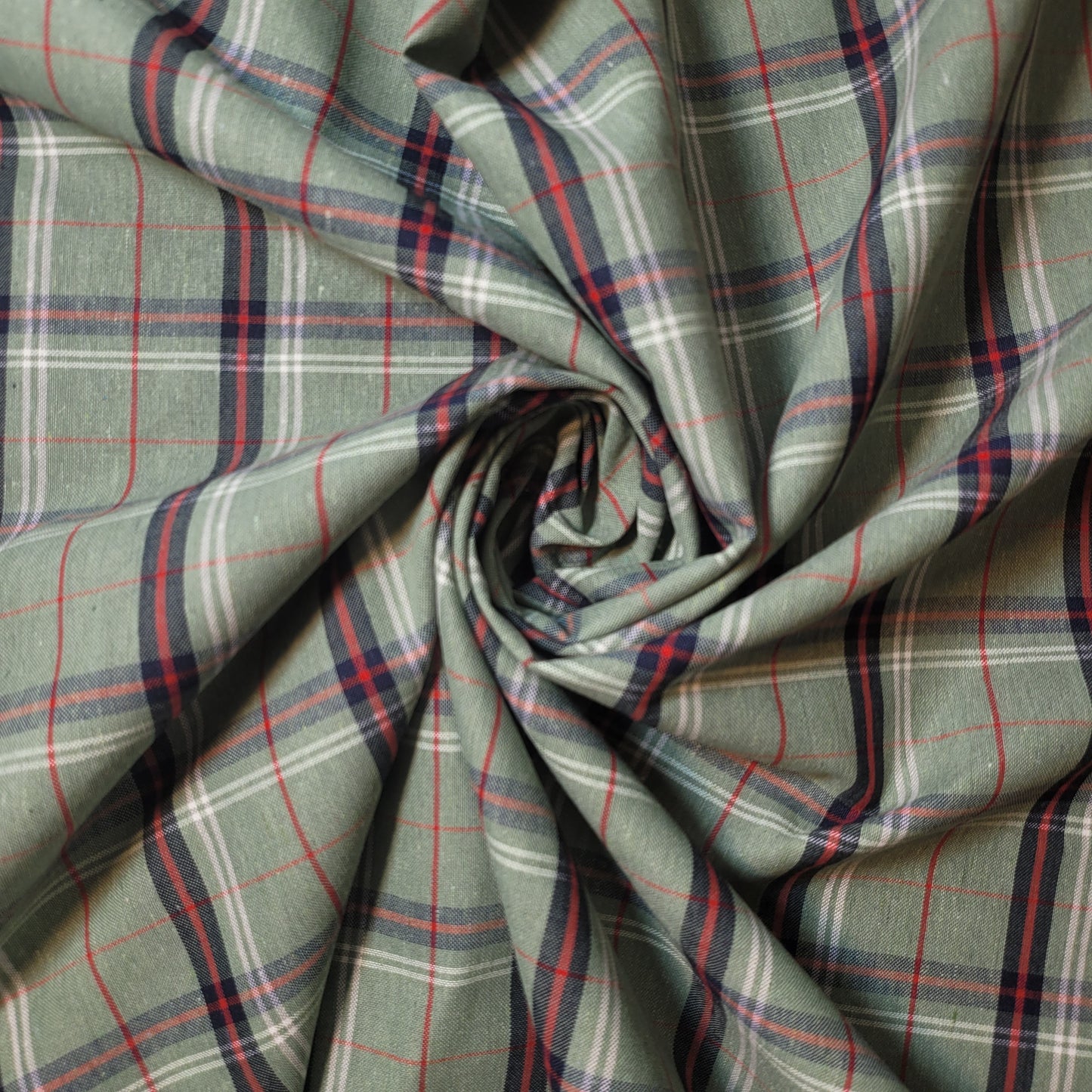 100% Cotton Tartan & Check Plaid Fabric – 58" Wide Stripe Dress, Quilting & Craft Material by the Metre