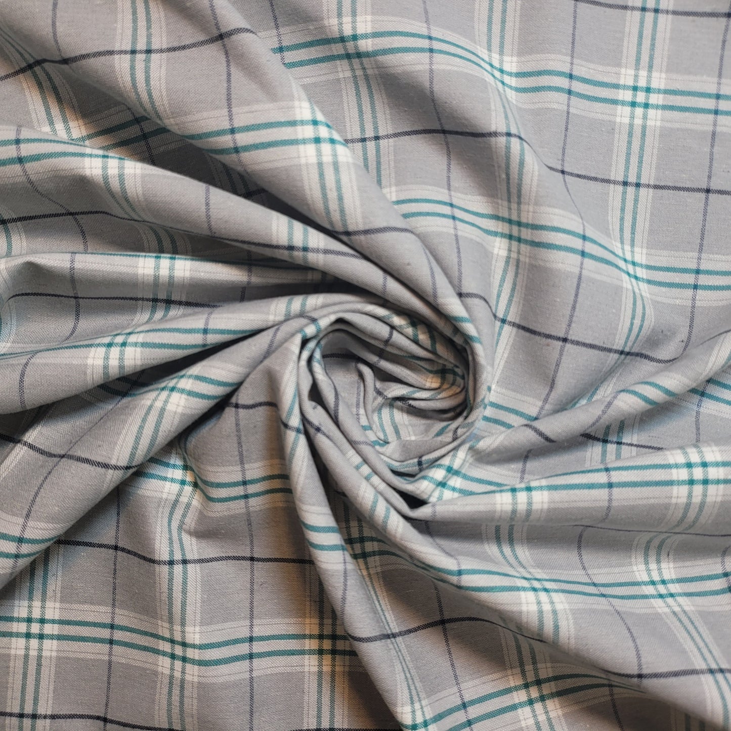 100% Cotton Tartan & Check Plaid Fabric – 58" Wide Stripe Dress, Quilting & Craft Material by the Metre