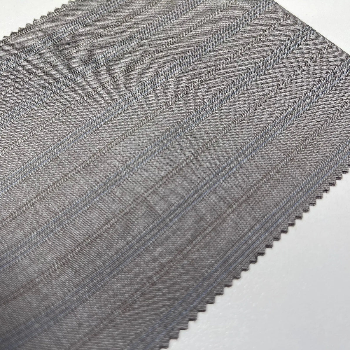 Silver Grey Pinstripe