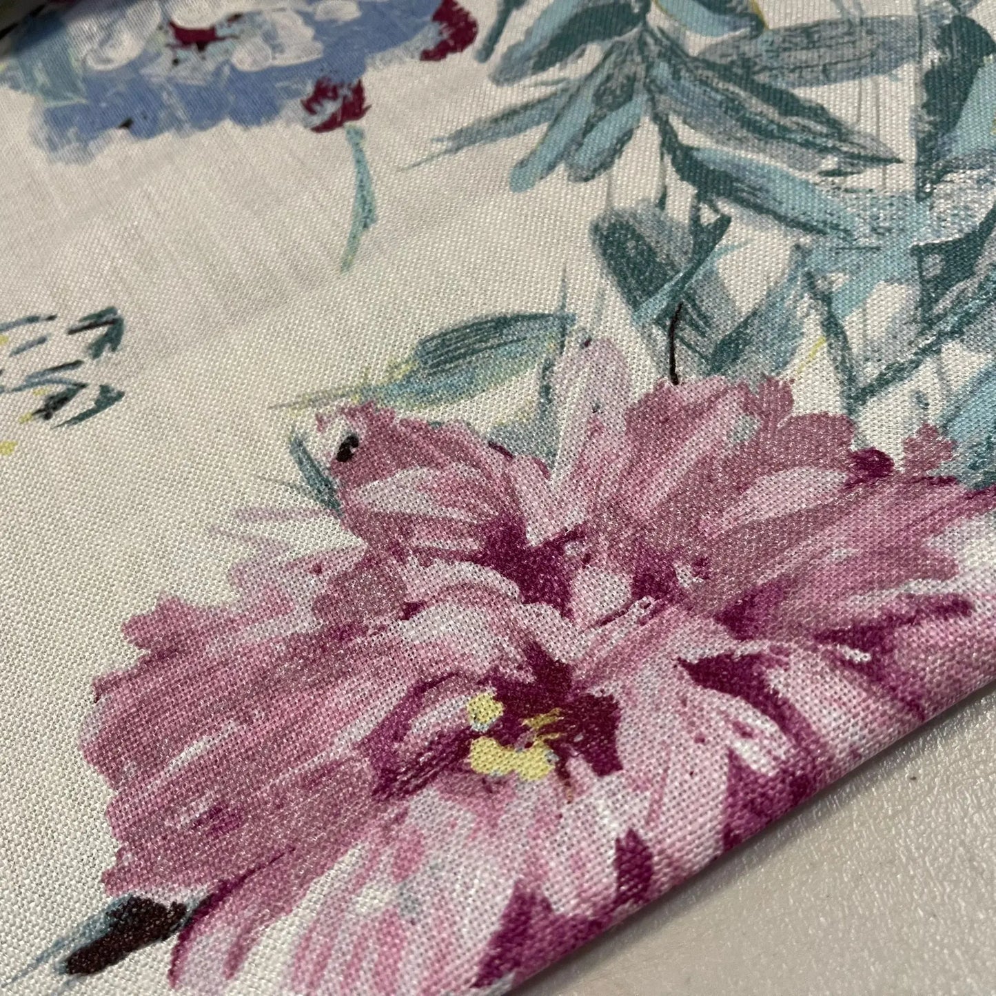 Laura Ashley Canvas Fabric – 150cm (59") Wide Designer Cotton Canvas for Bags, Cushions & Home Décor by the Metre