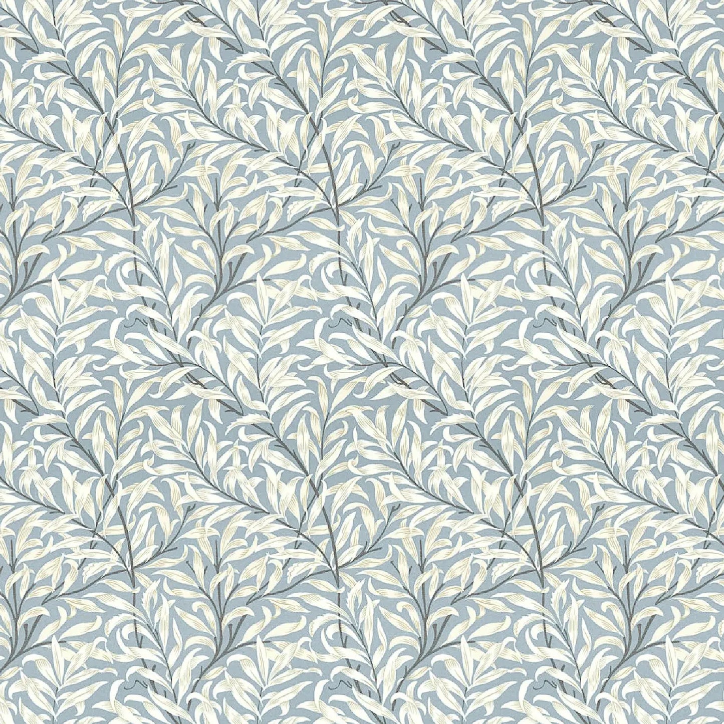 William Morris 100% Cotton Furnishing Weight Side-Matching Printed Panama Fabric | European Produced 55" (140cm) Wide 220gsm β Sold by the Meter