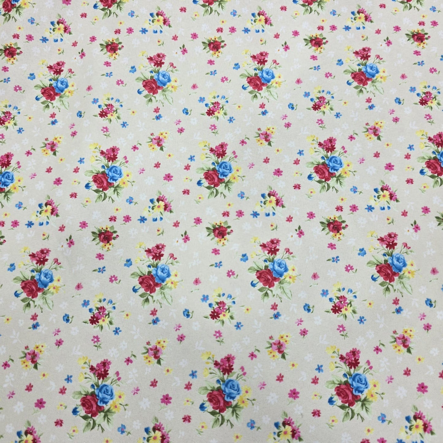 Floral Polyester Crepe Fabric 58" Wide Dressmaking Fabric Sold by the Metre | Rose, Swallow & Ditsy Floral Prints
