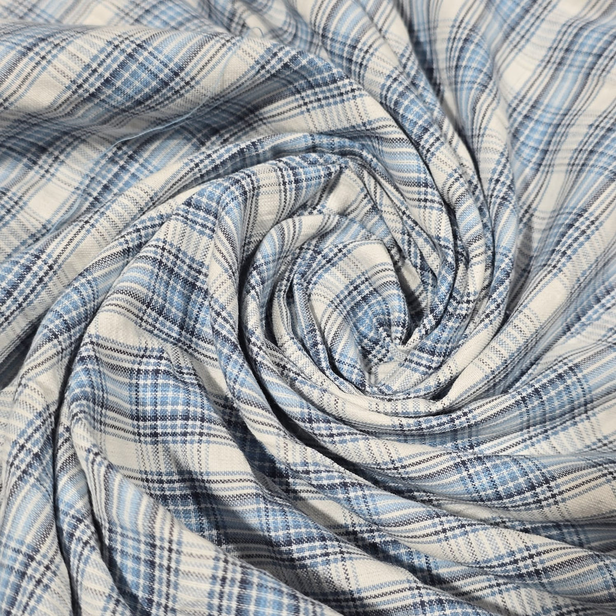 Sky Blue Mini Madras Check