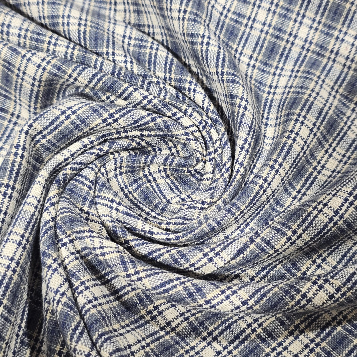 Indigo Micro Madras Check