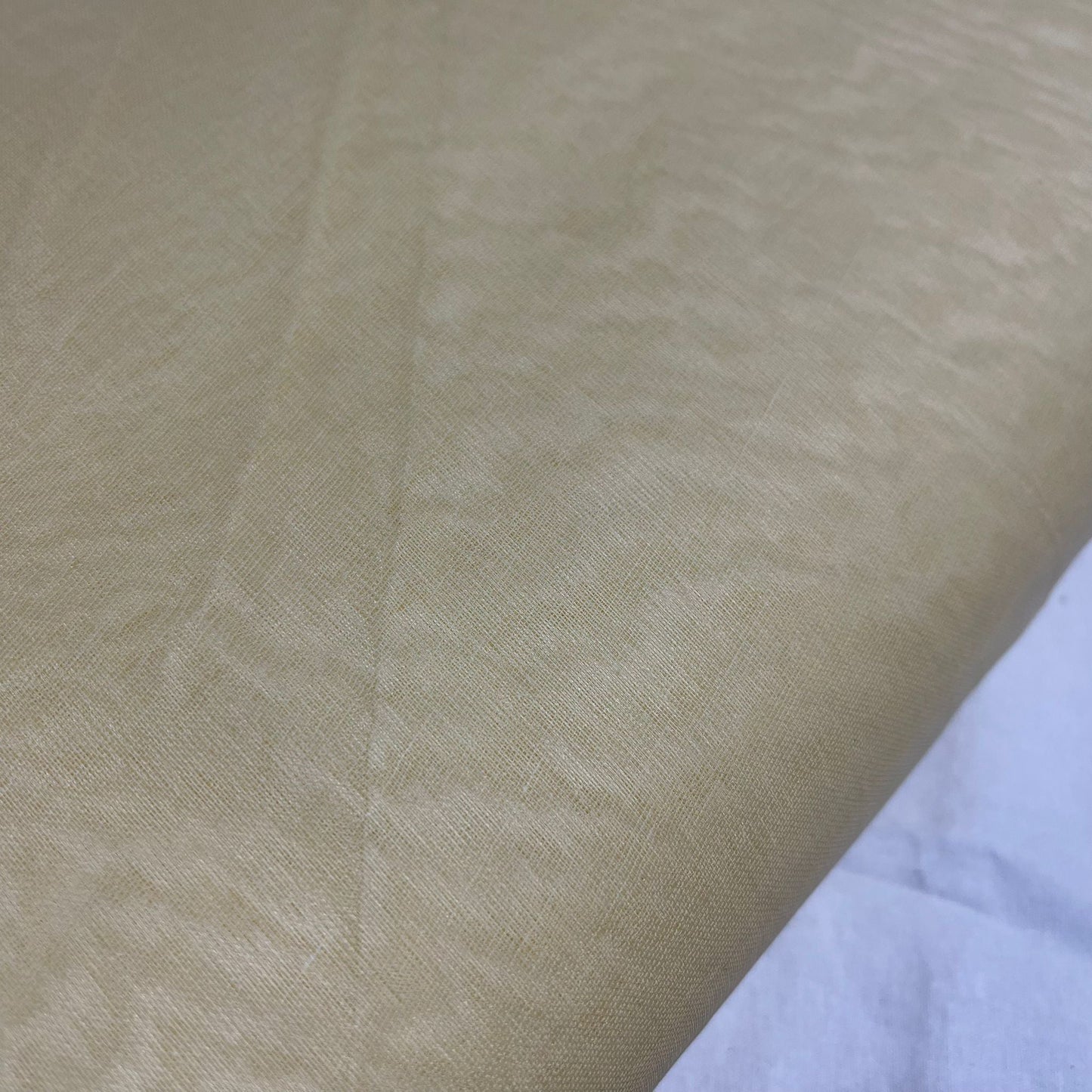 100% Cotton Organdy Fabric – 44" Wide Stiff Lightweight Material for Doll Dresses, Lining, Curtains & Interfacing