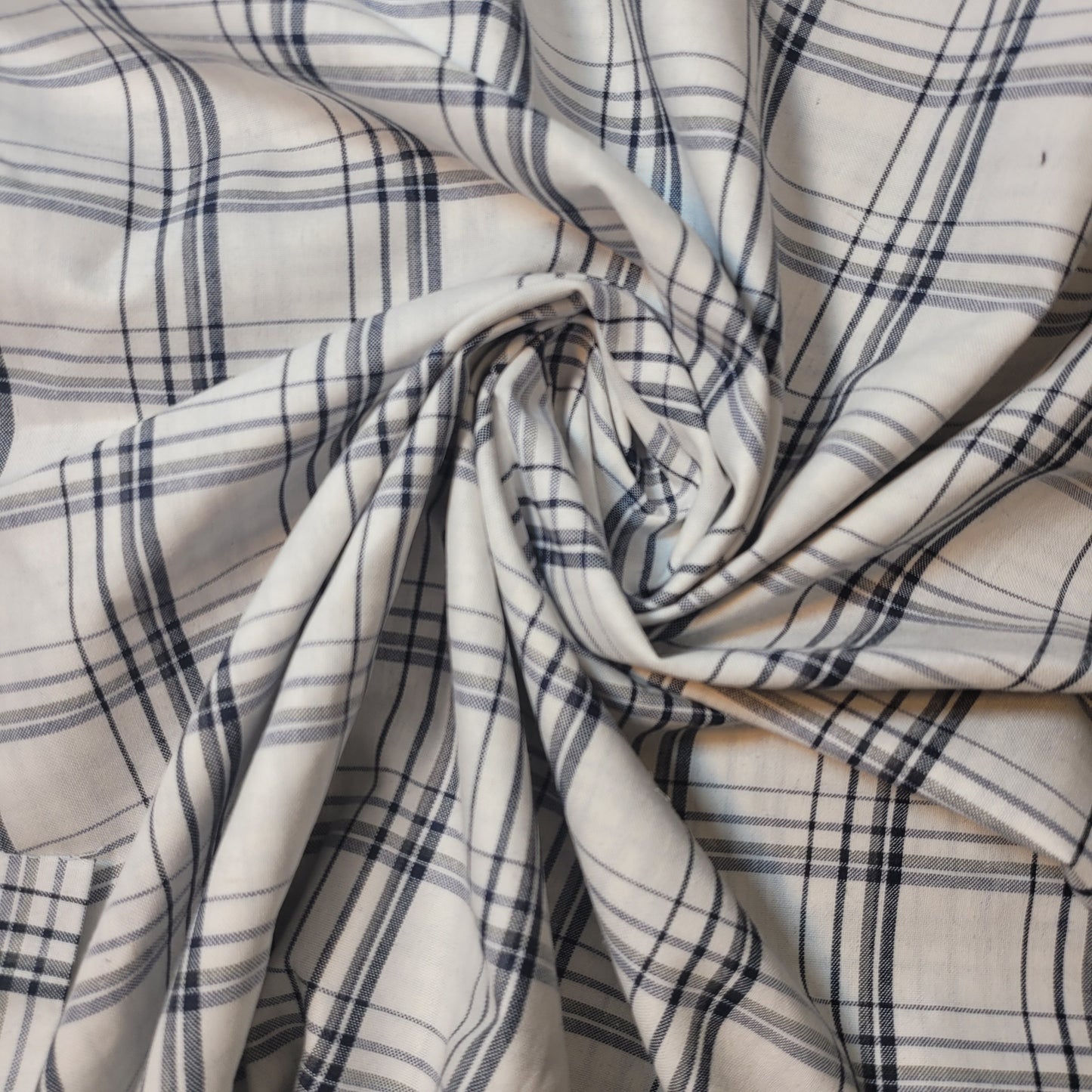 100% Cotton Tartan & Check Plaid Fabric – 58" Wide Stripe Dress, Quilting & Craft Material by the Metre