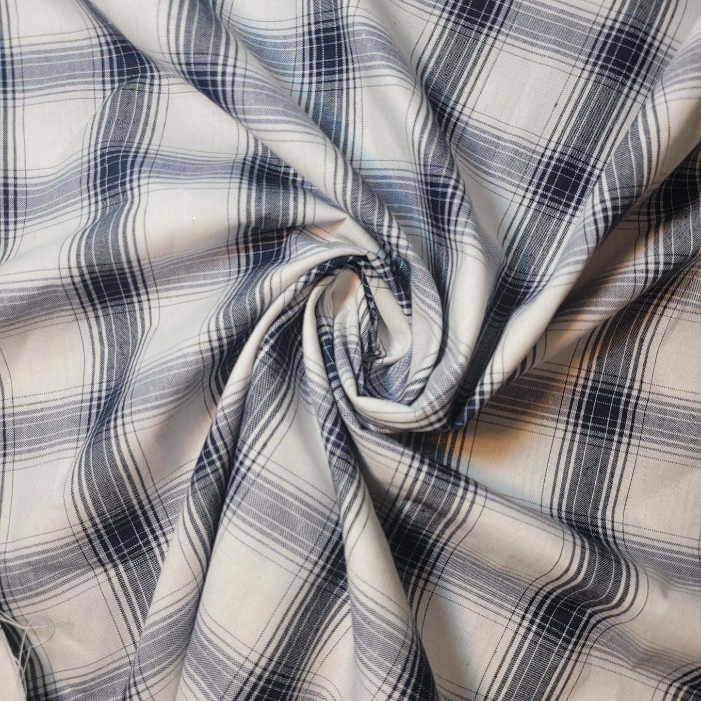 100% Cotton Tartan & Check Plaid Fabric – 58" Wide Stripe Dress, Quilting & Craft Material by the Metre