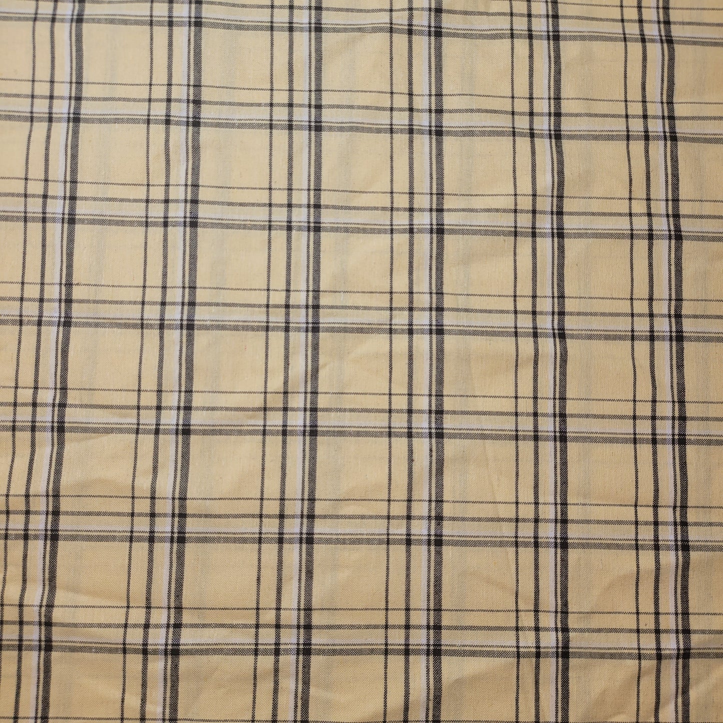 100% Cotton Tartan & Check Plaid Fabric – 58" Wide Stripe Dress, Quilting & Craft Material by the Metre