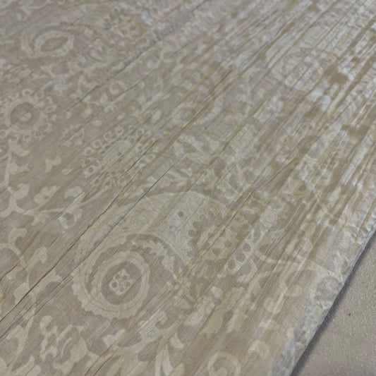 100% Cotton Crush Fabric Crinkle Craft Dress Costume Material 50" Meter