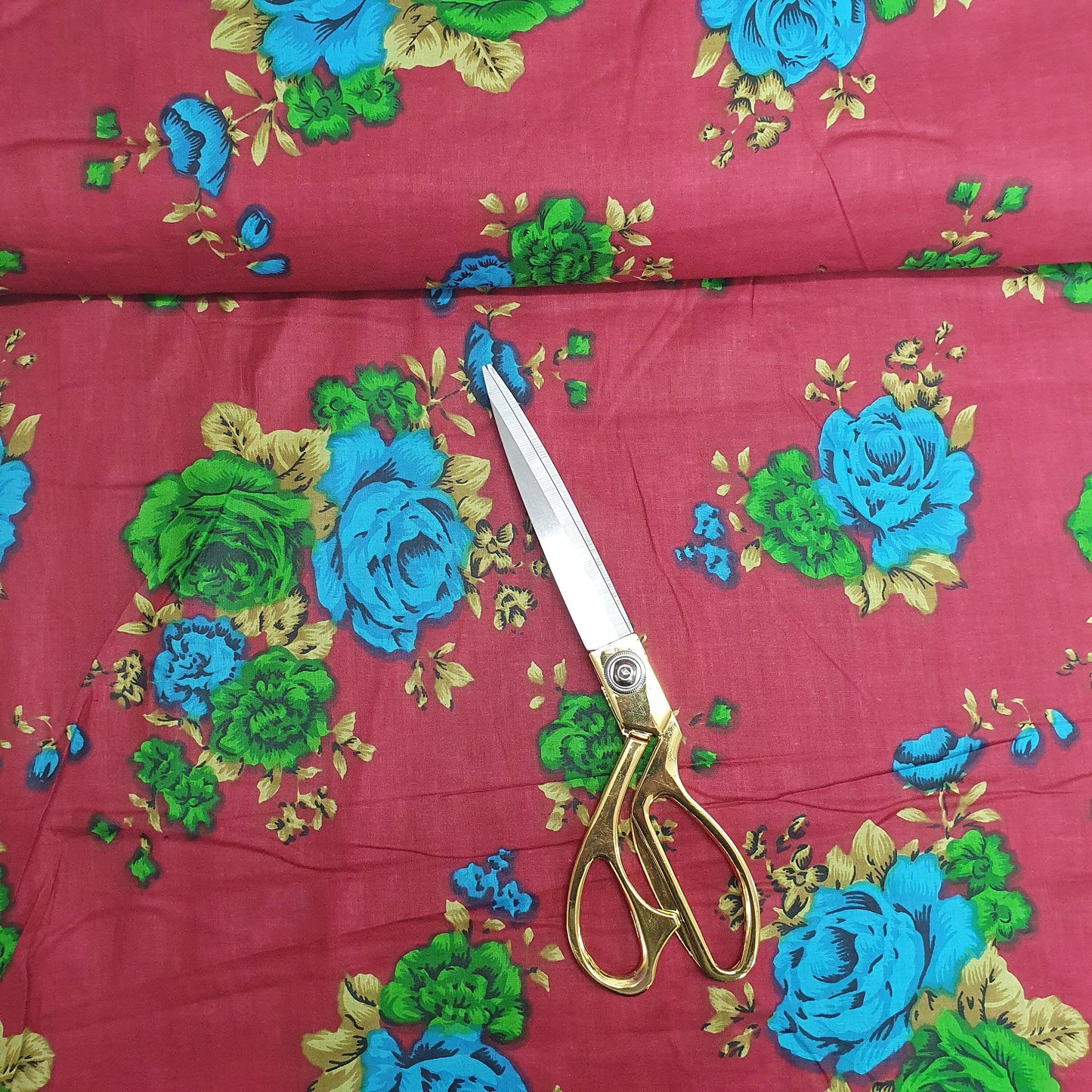 Textile Station Design 44 44" Wide Pure 100% Indian Print Soft Touch Cotton Dressmaking Crafting Fabric