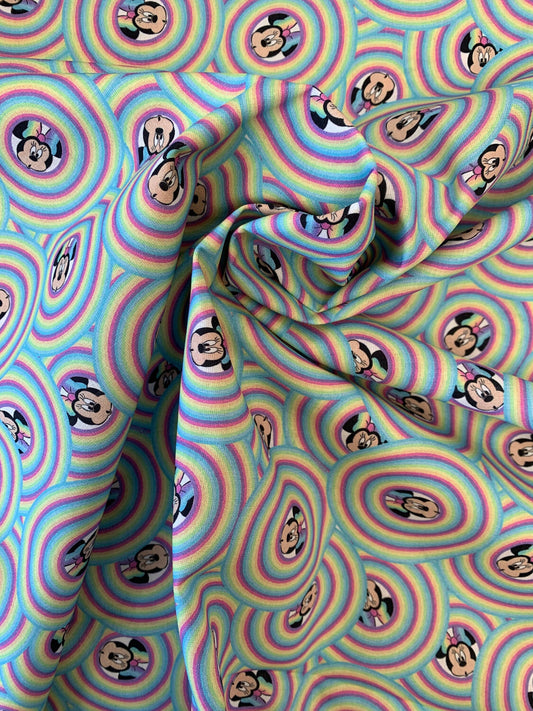 100% Cotton Disney Licensed Character Print Fabric – 58" Wide for Dressmaking, Patchwork & Crafts