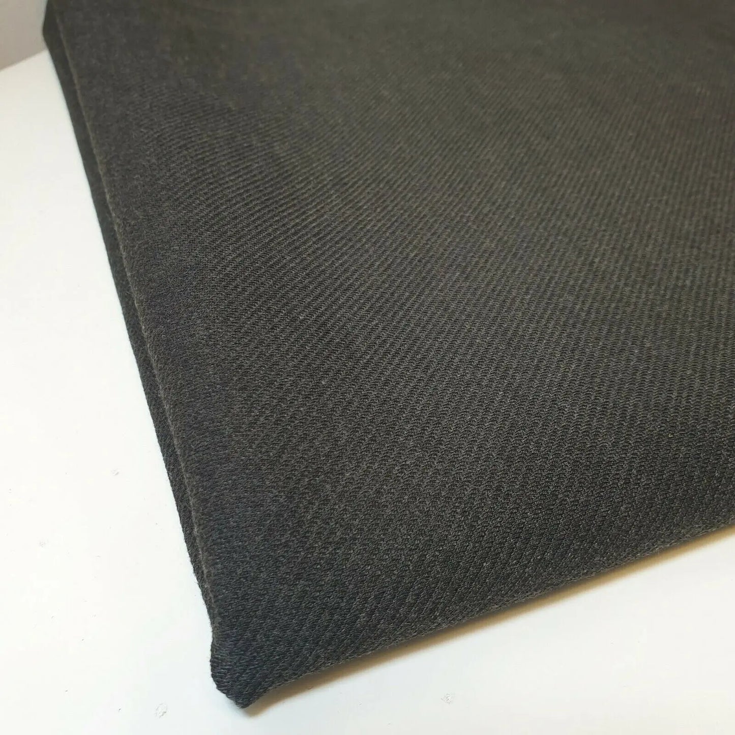 Charcoal Viscose Drill Stretch Jersey Fabric | 58" (147cm) Wide Rayon Spandex Dress, Legging & Craft Material β Sold by the Metre