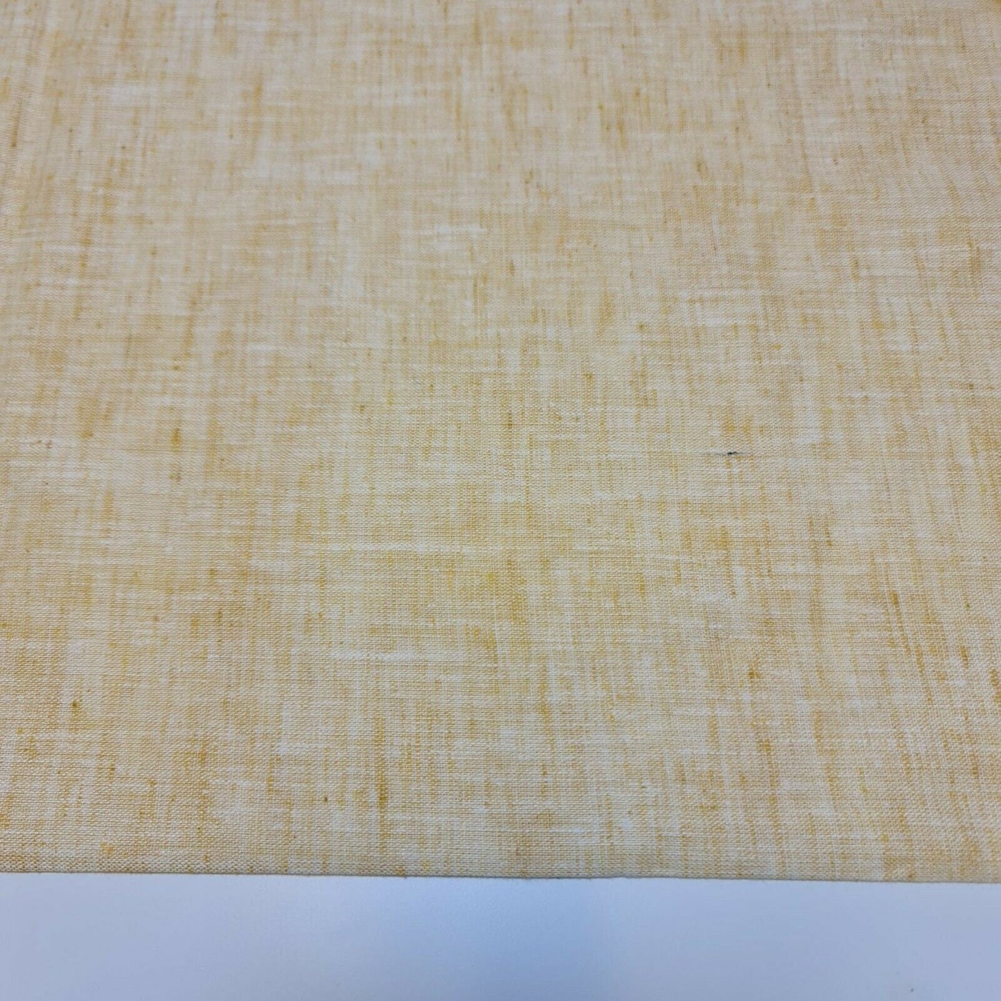 Melange Linen-Look Khadi Cotton Fabric – 44" Wide Soft Plain Material for Dress, Craft & Curtains