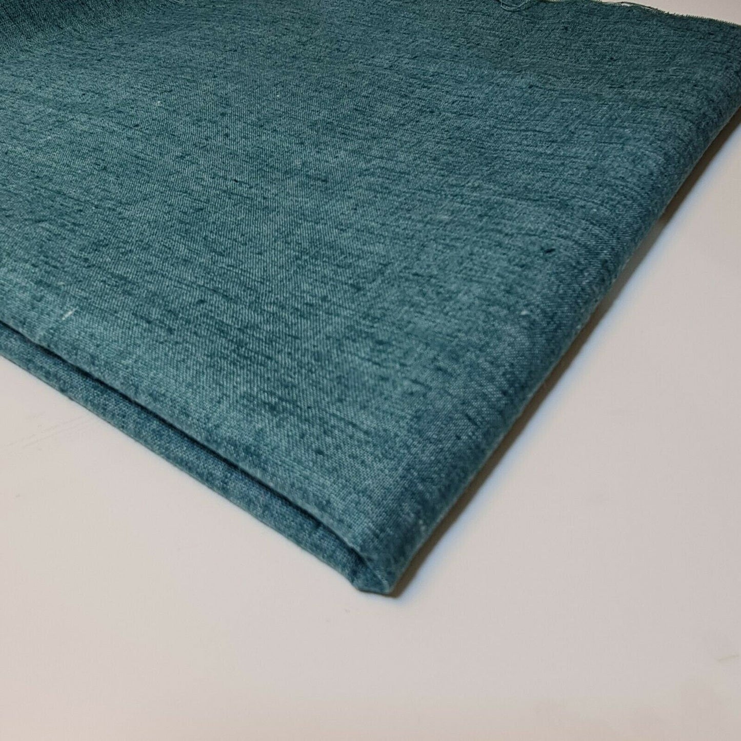 Melange Linen-Look Khadi Cotton Fabric – 44" Wide Soft Plain Material for Dress, Craft & Curtains