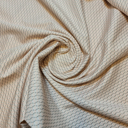 100% Cotton Peach Ditsy Print Fabric – Dress & Craft Material 58" Wide - Textile Station